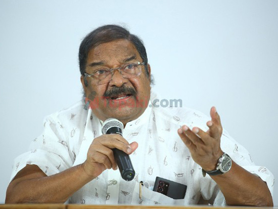 KS Rama Rao snapped at Press Meet